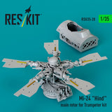 Reskit RSU35-0020 1:35 Mi-24 Hind main rotor for Trumpeter kit 3D Printed Model