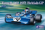 Ebbro Plastic Models EBB8 1971 Tyrrell 002 British Grand Prix Race Car Model
