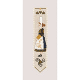 Le Bonheur des Dames bookmark counted cross stitch kit "Bretons", 5x20cm, DIY Model