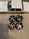 1/24 -1/25 SCALE CUSTOM Chrome 28-30?? Mtw 3d Printed Model Car Rims And Tires Model