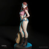 1/24 Scale 75mm Cheryl NSFW Resin Figure Unpainted and Unassembled Model Kit Toy Model