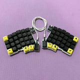 Silakka54 Split Ergonomic Mechanical Keyboard Hot-Swappable QMK VIAL 54-Key Model
