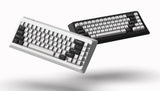 Titan 65 Aluminum/Brass Mechanical Keyboard Kit - White/Brass NO KEYCAPS/SWITCH Model