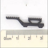 1/6 Scale Black Height-increasing Guide Rail 3D Printed Part Plastic Model Model