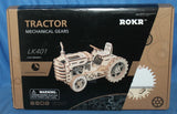 ROKR Tractor Mechanical Gears Model LK401 3D Wooden Puzzle Model