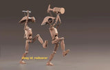 Robotic Mechanic 1/4 Scale 3D Print Figure Model Kit Unpained Unassembled GK Model