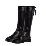 1:6 Scale Black Boots Hollow Shoes Model for 11.5