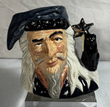 Royal Doulton ¡°The Wizard¡± Character Jug D6909 Stanley Taylor 1990 Model