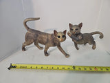 Resin Cat Sculptures Decorative Sculptures For Display, Desk, Decor 12"¡Á8"Modell