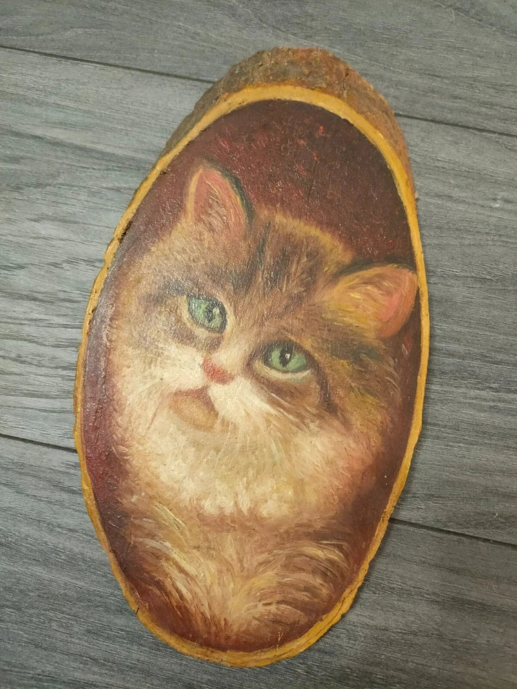 Original Vintage picture on the board of the USSR Handmade Model