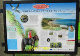 Photo 6x4 Cinder Track information board This information board is locate c2014 Model