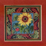 MILL HILL Buttons Beads Kit Counted Cross Stitch SUNFLOWER MH14-3201 Model