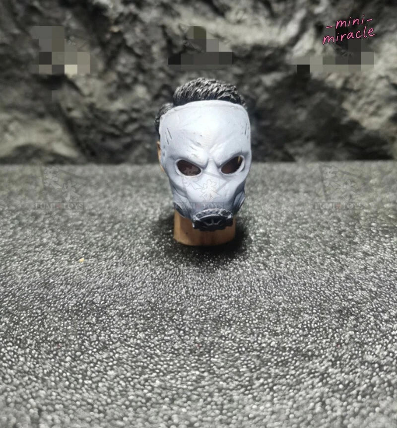 1/6 Soldier Accessories White DIY Mask Model Fit 12" Action Figure Fashion Model