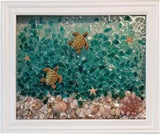 DIY Mosaic Kit for Adults ?C Complete Glass Mosaic Craft Kit with Sea Model