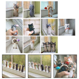 DIY Cat Wool Felt Craft Material Set Unfinished Needle Felting Craft Kit Model