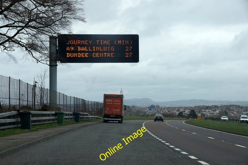 Photo 6x4 Information board on the A9 at Lamberkine Aberdalgie  c2014 Model