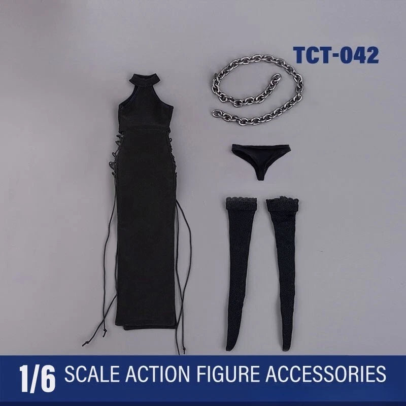1/6 Action Figure Collectibles Dress Stockings Set Fits 12" Female Soldier Model Model