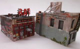 Downtown Deco 2 HO Scale Building Kits Jiggles & Giggles + Rat Hole Punk NIB Model