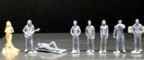 1:64 Figures Miniature People - Resin / unpainted - great for Dioramas #29 Model
