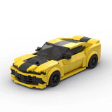 MOC Car Chevrolet Camaro Bumblebee Building Block Model Kit Toy Gift Model