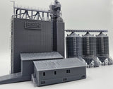 N Scale Grain Elevator 1:160 Model