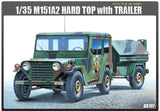 1/35 M151A2 HARD TOP with TRAILER #13012 ACADEMY HOBBY MODEL KITS Model