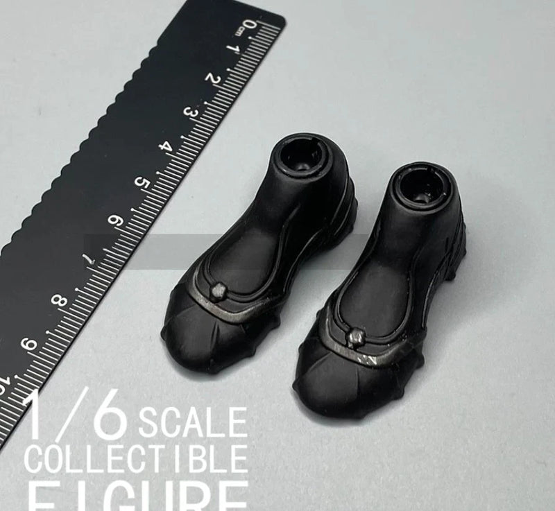 1Pair 1/6 Scale Vintage Combat Shoes Model Fits for 12" Action Figure Soldier Model