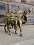 Antique Solid Brass Dromedary Camel Figurine Display Home Decor Art Collector Model