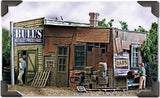 Bar Mills (HO-Scale) #0452 BULL's SALVAGE - Laser Cut Building Kit - NIB Model