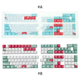 Customizable Japanese Root Keycap Set for MX Switches Mechanical Keyboard Model
