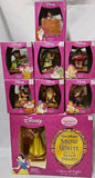 DISNEY/CVS Enesco SNOW WHITE & 7 DWARFS Figurines Complete Set W Display 8 Pc. Model