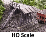 Scale HO - Wooden-Type Truck Dump **Wood Lazer Building KIT** BLS-177 Model