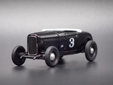 1932 32 FORD ROADSTER HOT ROD BLACK 1:64 SCALE DIORAMA DIECAST MODEL CAR Model