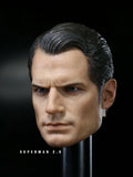 1/6 Male Carving Model Henry Cavill Head Sculpt Fit 12'' Male Figure Body Model Model