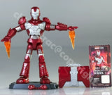 Blokees Marvel Infinity Saga Avengers Galaxy 4th Iron Man MK5 Model Kit Figure Model