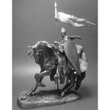 ?Horse knight  UnPainted  Miniature Tin Figurine  54 mm 1/32 ? Model