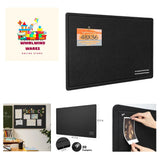 Large Bulletin Board - 48 x 36 Inches, Decorative Felt Pin Board for Wall - 4... Model