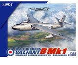 Great Wall Hobby 1/144 RAF Vickers Valiant B.MK1 Strategic Bomber Model