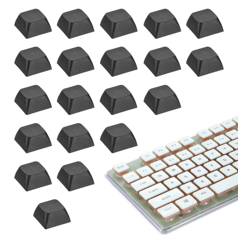 20Pcs XDA Profile Keycap Set PBT Mechanical Numeric Keypads, Black Model