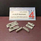 A-4C/P Skyhawk Argentinian DEFA 30mm Cannons scale model kit 1/48 CAT4 R48051 Model