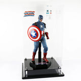 Captain America 1:6 Scale Figurine Acrylic Display Case *Figurine Not Include Model