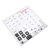 .?Keyboard Stickers PVC Clear Frosted Pattern Decorative DIY Cute Style Keycap B Model