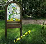 Photo 6x4 London Loop Information Board Enfield/TQ3396 You see these at  c2014 Model