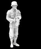 1/35 WWII German Band Crew Soldier RESIN FIGURE MODEL KIT Unassembled Unpainted Model