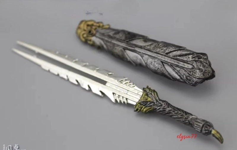 Male Soldier Sword Knife Model Fits for 12" Action Figure 1/6 Collectibles Model
