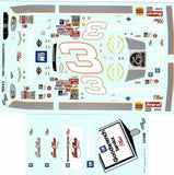 Powerslide 349 #3 Goodwrench 1999 Dale Earnhardt 1/24 Nascar waterslide decal Model