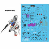 for MG 1/100 RX 78 2 ver 3.0 D.L Model Master Water Slide pre-cut Decal Sticker Model