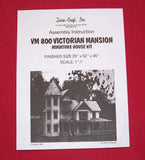 Dura-Craft *VICTORIAN MANSION* VH-800 Dollhouse INSTRUCTIONS Model
