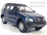 1997 Mercedes-Benz M Class ML-430 W163 1/24 Scale Diecast Model - BLUE Model