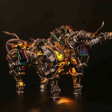 1087pcs Metal Bull Model Kit DIY Mechanical Bull Animal Model Assembly Kit Model